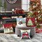Christmas Reindeer Pillow Covers 18 x 18 Inch Santa Claus Snowman Xmas Tree Decorative Pillows for Sofa Couch Winter Holiday Decor Set of 4